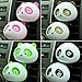 {Factory Direct Sale} 2Pcs Decor Air Freshener Blink Lovely Mini Panda Perfume Fragrance Fragrant Flavour Diffuser For Auto Car Dashboard Vehicle Colorful 4 Color New