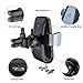 VANMASS Wireless Car Charger Mount, Automatic Clamping Qi 10W 7.5W Fast Charging 5W Car Mount, Windshield Dashboard Air Vent Phone Holder Compatible with iPhone Xs Max XR 8, Samsung S10 S9 S8 Note 9