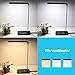 Coocheer LED Desk Lamp Adjustable Flexible Neck, Dimmable, Touch Sensitive with 5V/2A USB Charging Port, 4 Lighting Modes, 5 Level Dimmer