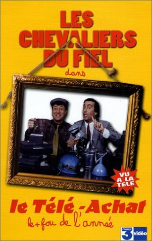 Les Chevaliers Du Fiel Le Tele Achat Le Fou De L Annee Vhs Godefroy Eric Amazon Fr Video