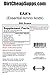 DirtCheapSupps EAA's-Essential Amino Acids 500g Vegan sourced (Unflavored) 100 Servings