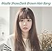 HAIQUAN Natural Real Human Hair Flat Bangs/Fringe Hand Tied Bangs Fashion Clip-in Hair Extension 3Colors