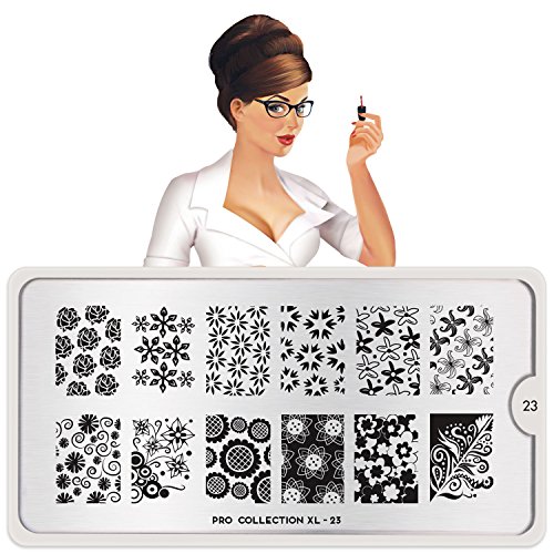 MoYou-London Nail Stamping Plate Pro XL Collection 23 US Stock