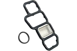 FainWan Head Cylinder Solenoid Valve Gasket Compatible with 03-21 ILX Accord Civic CR-V HR-V Cayenne 15826-RNA-A01,91319-PAA-