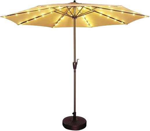 Zerproc Patio Umbrella Lights 104 Led String Lights With Remote Control 8 Lighting Mode Umbrella Lights