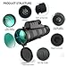 Ltrototea Monocular Telescope - 40X60 HD Monocular Scope High Definition Smartphone Monocular Adults Kids- BAK4 Prism FMC Spotting/Travelling/Bird Watching