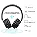 HAISSKY Bluetooth Headset with Built-in Microphone,On-Ear Wireless Stereo Headphone for iPhone iPad Samsung Smartphones PC Tablet, Built-in Mic, Hi-Fi Sound, 3.5mm Audio Slot & Line