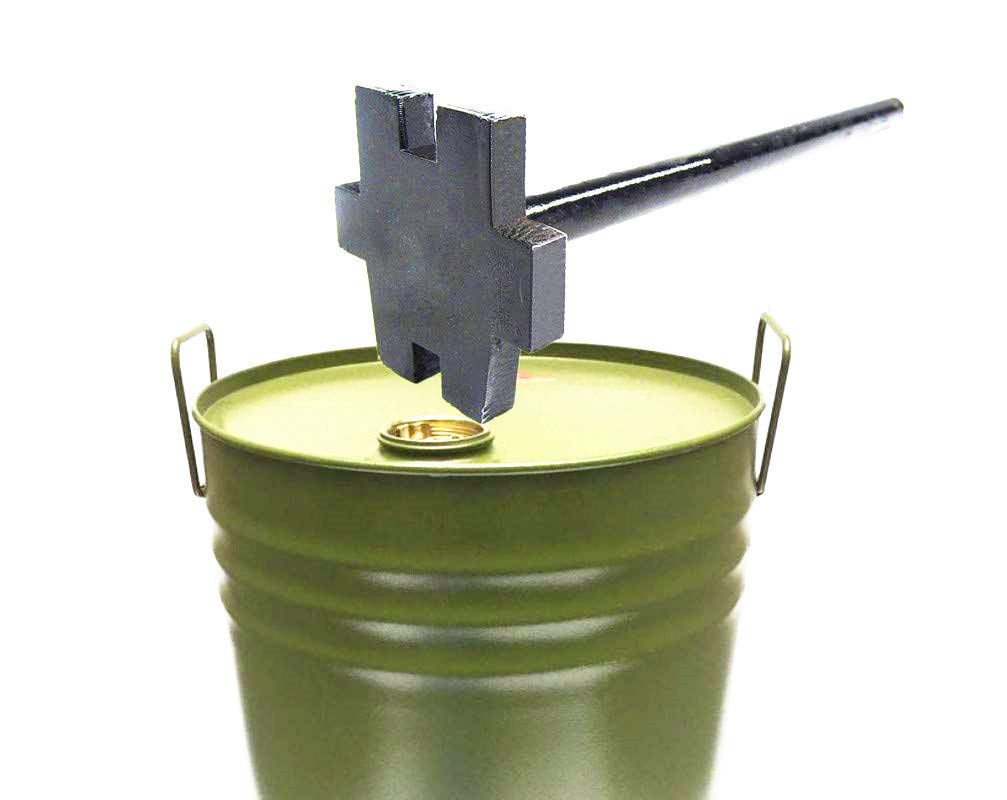 KUNHEWUHUA 200L Oil Barrel Cap Opener 53 Gallon Oil Drums Cap Sealing