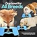 Golden Wolf Products Dripless Water Bowl, Anti gulping, Spill Proof, no Skid, no Mess - Great for Dogs or Cats (Small or Large Breeds up to 100 lbs) - only Holds 24oz of Water to Keep Water Fresh