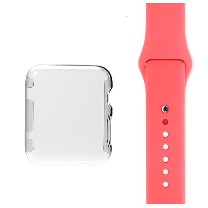 38 mm Apple Watch Banda con plástico Carcasa Protector de pantalla ...
