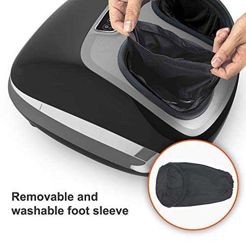 Snailax Shiatsu Foot Massager Machine with Heat, Electric Feet Massager