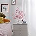 Finether Table Lamp Adjustable Rose Flower Desk Lamp|1.64ft Pink Tree Light for Wedding Living Room Bedroom Party Home Decor with 24 Warm White LED Lights|Two Mode: USB/Battery Powered