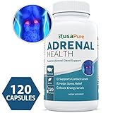 Best Adrenal Support (NON-GMO) 120 Capsules: Double the Competition - Comprehensive Adrenal Support with Ashwagandha Root, L-Tyrosine : Balanced Cortisol Levels : Fatigue Manger : Helps Stress Relief
