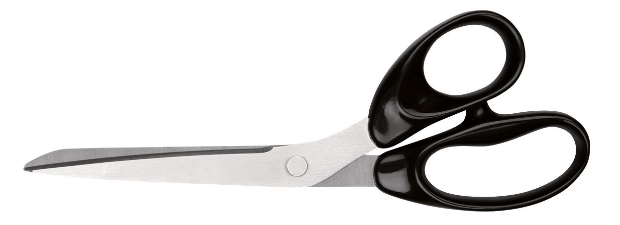 Scissors and Shears (Black, General Purpose/Craft (18cm/7") Left Handed)