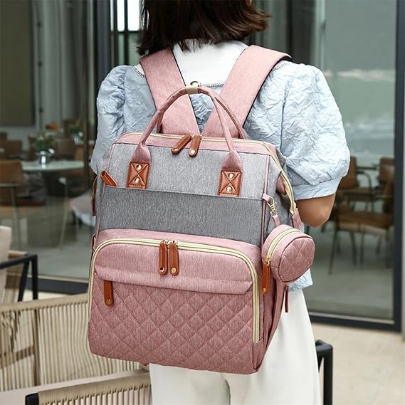 Backpack Bag Nappy Bags Large Capacity Maternity Bag with USB Charge Port new born Large Multifunction Travel Backpack changing bag for Mom and Dad