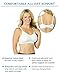 Seamless Pump&Nurse Nursing Bra with Hands-Free Pumping Bra - Nude, L