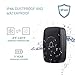 Wireless Doorbell,Doorbell Kit,Over 300-feet Range with 1 Remote Buttons and 2 Plugin Receiver,38 Pieces of Music-BLACK By E-UNIONA