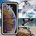 iPhone Xs Max Waterproof Case, OTBBA Protective IP68 Certified Full Sealed Underwater Cover Rugged Dustproof Snowproof Shockproof Waterproof Phone Case for iPhone Xs Max (Clear)