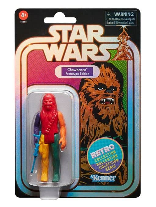 Star Wars Retro Collection Prototype Edition Articulated Action Figure Exclusive (Chewbacca)