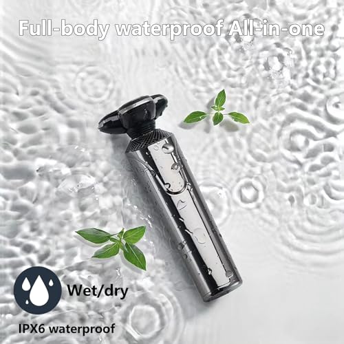 5 in 1 Electric Shaver with Battery Level LCD Display, IPX6 Waterproof (Fully Washable), Usable During Charging, Designed for Men and Ideal for Professional Travel