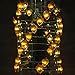 Impress Life Fall Winter Fairy String Lights, Ice Age Acorn Theme 10 ft 40 LEDs, with Remote Battery-Powered & Timer, Novelty DIY Decorating for Novelty Holiday, Wedding, Harvest, Parties Decorative