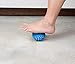 Foot Massage Ball By GLOUE - Sports Outdoor Foot and Back Pain Relief - Highly Recommended for Plantar Fasciitis - Deep Tissue Acupressure - Reflexology Trigger Point Sensory Therapy (Blue)