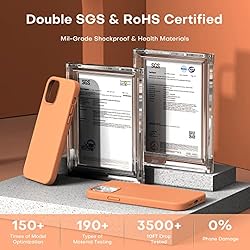 TOCOL [5 in 1 for iPhone 12 Case, for iPhone 12 Pro