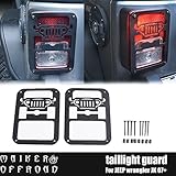 MAIKER Jeep Wrangler Tail Light Cover Jeep Tail Light Guards Protectors Covers for Jeep Wrangler Unlimited JK 2007-2016 2Pcs