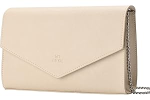 GM LIKKIE Clutch Purse for Women, Evening Envelope Clutch Bag, Crossbody Foldover PU Leather Shoulder Handbag