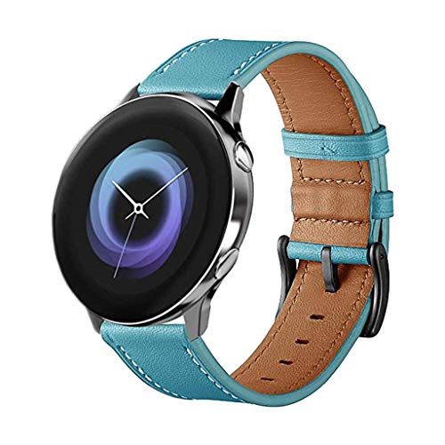 HOT Sale!!! for Samsung Galaxy Watch Active - Leather Replacement Watch Wrist Strap Band Watches Accessories 20mm