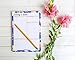 Daily Planner Notepad with Sticky Note Backing by Julianne & Co - All-in-One Undated to-Do, Schedule & Priority List Planning Pad - Portable Tear-Off Sheet Design - Small Size A5 (3 Pack)