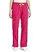 WonderWink Womens Four-Stretch Sporty Cargo Pant, Very Berry, Medium/Petite