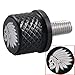 Skull Black Billet Aluminum Hard Anodized Seat Bolt Screw for Indian Chief Roadmaster Scout 2014-up
