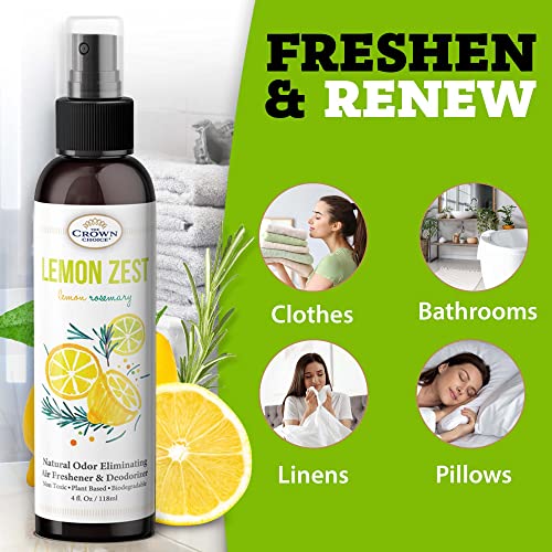 The Crown Choice Air Freshener Spray (1PK) — Lemon Zesty NonToxic Air