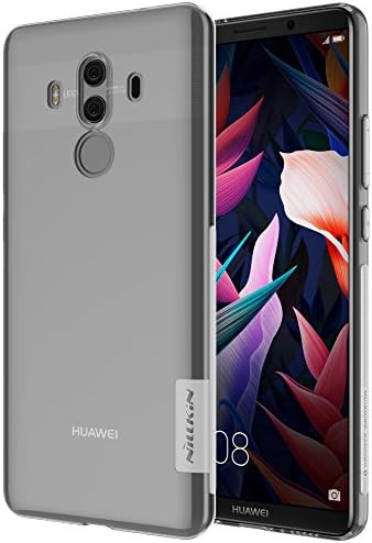 Huawei Mate 10 Pro Case Nillkin Super Clear Non Slip Light Thin Transparent Soft Gel TPU Case Cover for Huawei Mate 10 Pro (Clear)