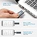 Suntee Mini Voice Recorder, 8GB Digital Audio Recorder for Lecture Meeting Interview Class, USB Pocket Voice Recorder Dictaphone, Dual USB Rechargeable ( Includes Type-C Adapter)