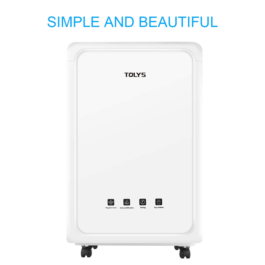 70 Pint Portable Dehumidifier TOLYS Quiet Dehumidifier with Built-in