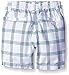 Crazy 8 Boys' Baby White Plaid Flat-Front Short
