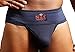 Yogi Sports S&C Gym Athletic Cotton Supporter Back Covered with Cup Pocket for Mens (Backcovered Navy Blue, 78-82 cms)