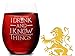 Game Of Thrones Wine Glasses - Mother of Dragons & That's What I Do I Drink And I Know Things - Set of 2 - Stemless Glass 15 OZ