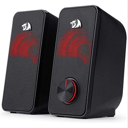 lijunjp Computer Speakers, Dual-Channel Multimedia Speakers, Stereo Surround Music Smart Column Soun