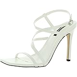 Nine West Womens Tilas 3 Faux Leather Sandals Pumps