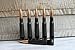 Engravable-Set of 7 or 9- Groomsman Gifts-50 Caliber® Black Powder Coated Military Bullet Bottle Openers