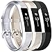 Vancle Bands Compatible with Fitbit Alta HR and Fitbit Alta, Newest Sport Wristbands with Secure Metal Buckle for Fitbit Alta HR/Fitbit Alta