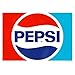 Tee Luv Men's Retro Pepsi Logo Ringer Tee Shirt, White/Red, L