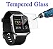 Fitbit Blaze Screen Protector, Kimilar 6-Packs Premium HD Tempered Glass screen protector Ultra High Definition Invisible and Anti-Bubble Crystal Shield for fitbit blaze smartwatch