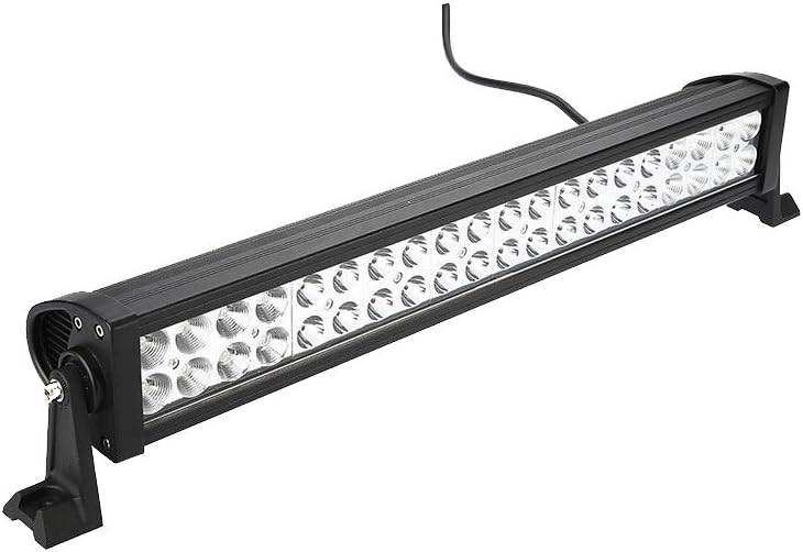 Cherryou 120W 24" LED Light Bar Spot Flood Combo Work Driving Lamp Off Road 4x4WD SUV Boat Tractor Recovery Pickup Truck Lorry Crane