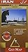Iran Map (English, French and German Edition) by 