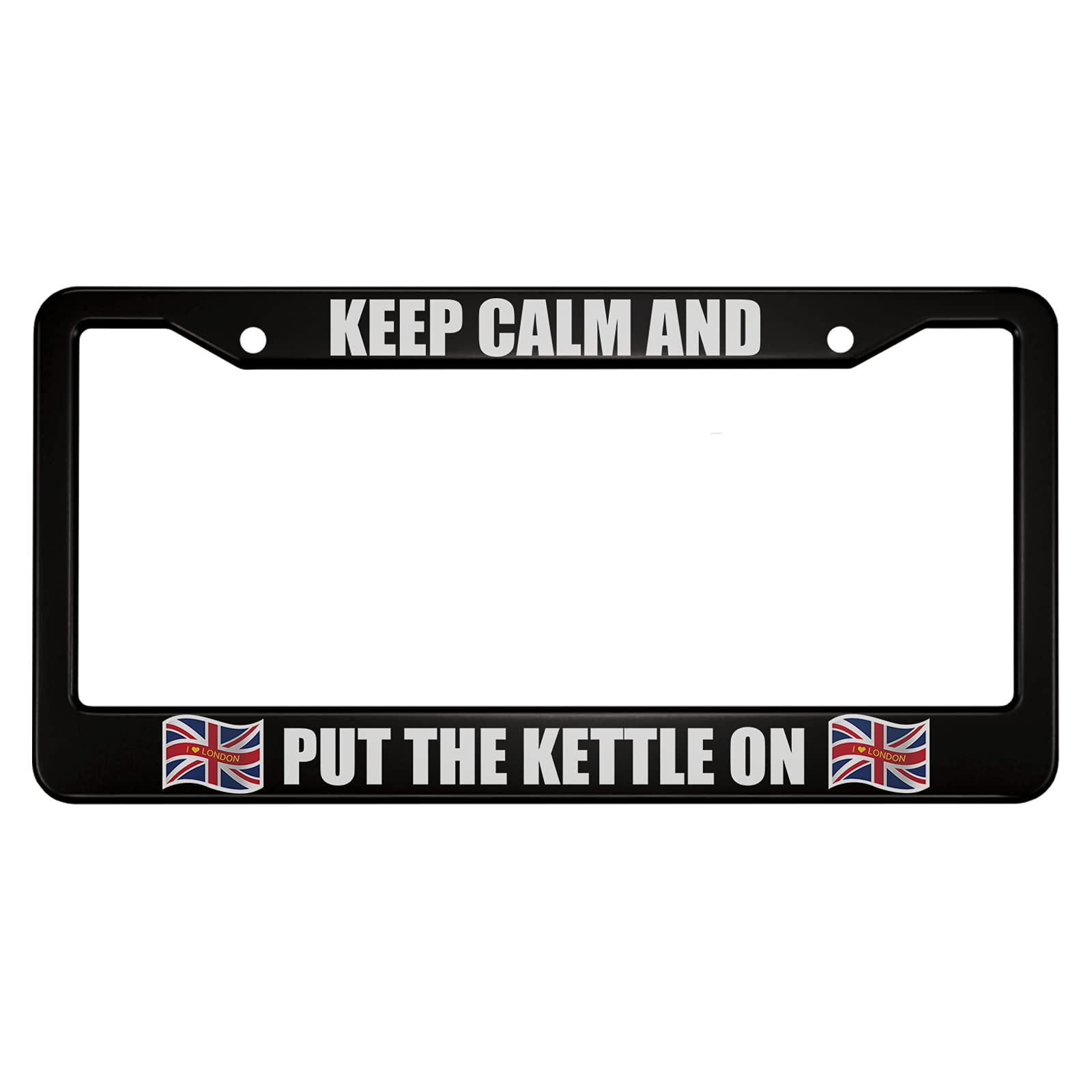 oFloral Keep Calm and Put The Kettle on Aluminum