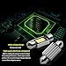 Viesyled Dome Map Light Bulbs 36mm Festoon LED 3030 6-SMD 3021 6418 DE3423 DE3425,White